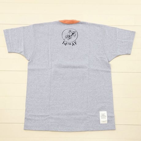 トイズマッコイ　TOYS McCOY　MILITARY TEE SHIRT “14TH AF FLYING TIGERS” 　TMC2029