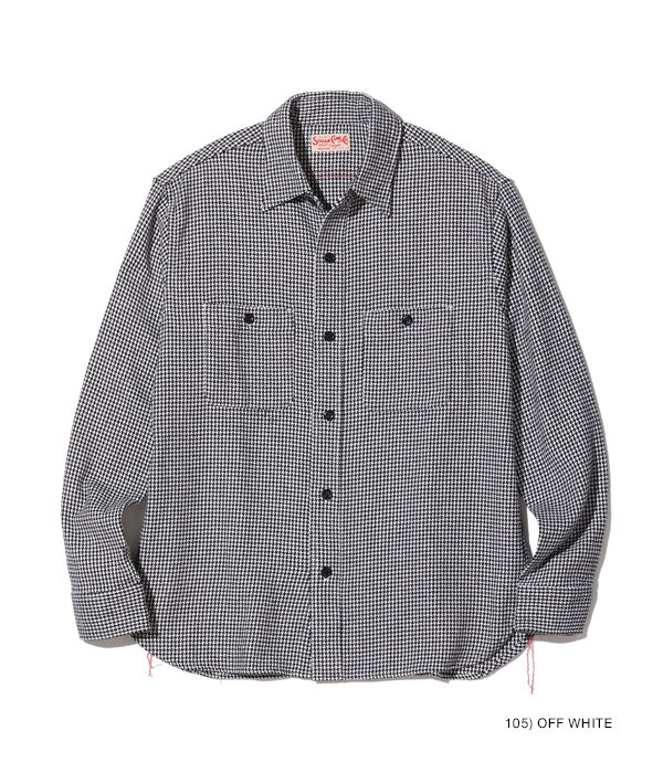 SUGAR CANE シュガーケーン TWILL CHECK WORK SHIRT ツイルチェ