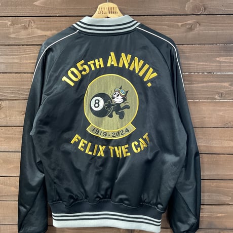 トイズマッコイ　COTTON/RAYON SATEEN TOUR JACKET FELIX THE CAT " 105TH ANNIV. "　TMJ2401