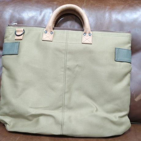 トイズマッコイ　TOYS McCOY　HELMET BAG GROSGLAIN KHAKI/OLIVE　TMA2024 (041)