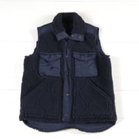 ユナイテッドカー　アクリルボアリバーシブルベスト 　BK/36　UC13946