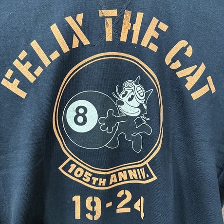 TOYS McCOY FELIX THE CAT TEE "105TH ANNIV." black TMC2404