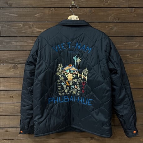 テーラー東洋 ベトジャンリバーシブル コットンツイル リップストップ 119BLK　L　TT15800