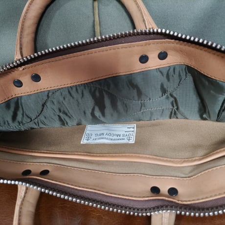 トイズマッコイ　TOYS McCOY　HELMET BAG GROSGLAIN KHAKI/OLIVE　TMA2024 (041)