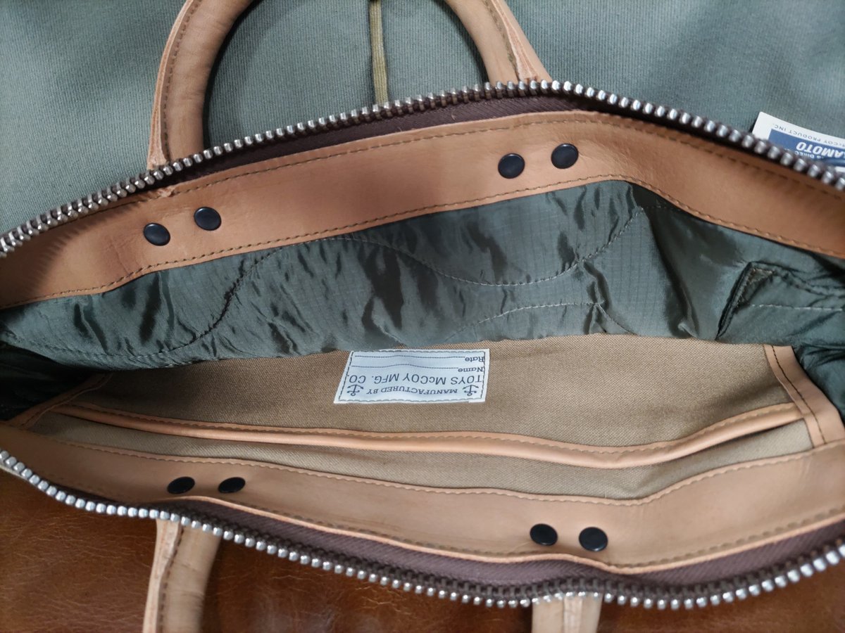 TOYS McCOY ボディバッグ オリーブグリーン トイズマッコイ TOYS McCOY HELMET BAG GROSGLAIN KHAKI/O