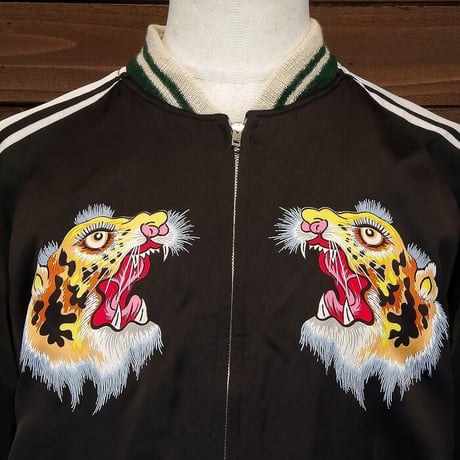 テーラー東洋　港商　スペシャルエディション　SOUVENIR JACKET "BAMBOO ＆ TIGER × TIGER PRINT"　TT15086-119