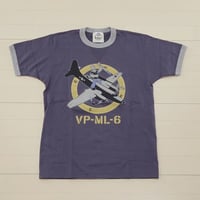 トイズマッコイ TOYS McCOY ポパイ 半袖 ミリタリー Tシャツ MILITARY TEE POPEYE "NAVY VP-ML-6" TMC2037