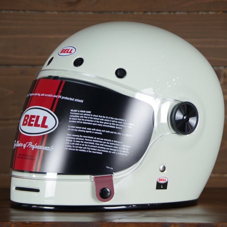 BELL BULLITT CRF ヘルメット SOLID VINTAGE WHITE  L