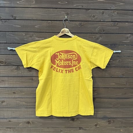 TOYS McCOY FELIX THE CAT TEE " JOHNSON MOTORS "
