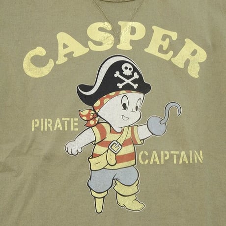 トイズマッコイ TOYS McCOY   MILITARY TEE CASPER "PIRATE CAPTAIN"   TMC2007