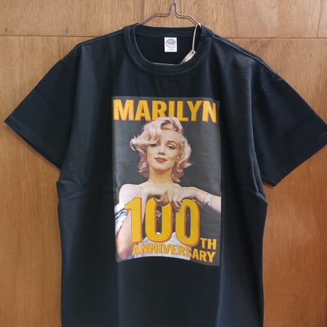 トイズマッコイ　マリリンモンローTシャツ  " 100TH ANNIVERSARY "  TMC2619 BLACK