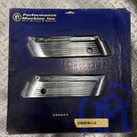 PER-0200-2001-CH パフォーマンスマシン　Fluted サドルバッグラッチカバー クローム