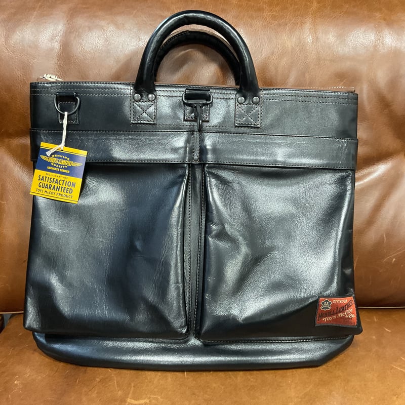 トイズマッコイ LEATHER HELMET BAG TMA1903 | 一国サイクルワークス