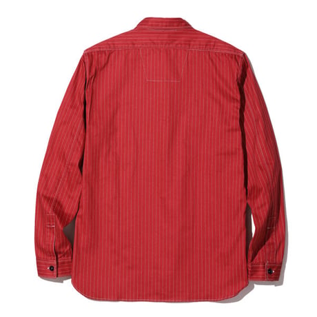 SUGAR CANE "FICTION ROMANCE"  シュガーケーン 8.5oz. RED WABASH STRIPE WORK SHIRT  ウォバッシュトライプワークシャツ　SC28340