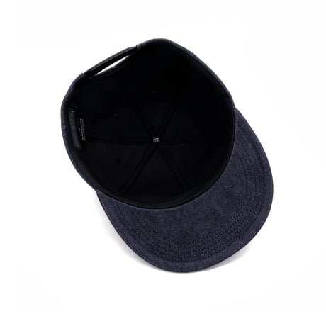 OKAYAMA DENIM CAP：INDIGO (BLACK Stitch)