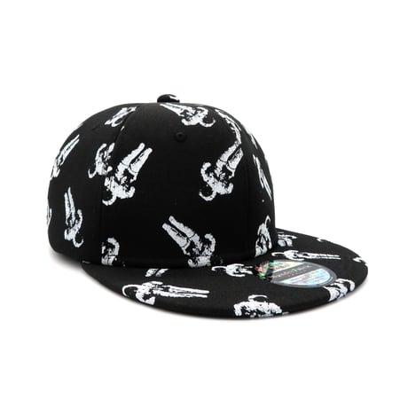 【ML】KIMONO HANDPRINT CAP：02　一点物再販不可