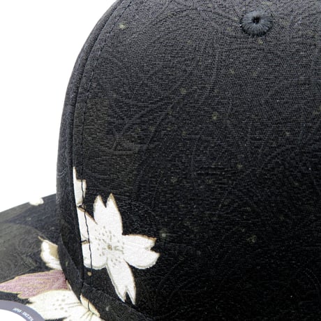京友禅CAP：BLACK