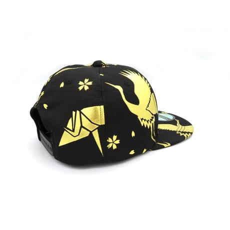 煌ＣＡＰ-GoldLeafCAP-鶴-TSURU-』