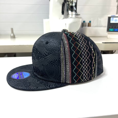 【XL】手縫刺繍ｘNISHIJINBLACK CAP