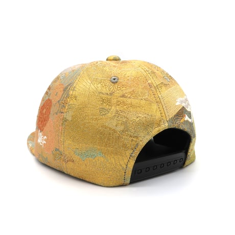 【ML】PREMIUM KIMONOOBI CAP:一点物 再販不可 【高級帯】