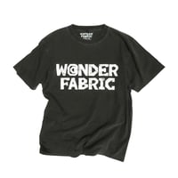 VINTAGE like HAND print T-shirts : W@NDERFABRIC WHITEprint　7/22まで