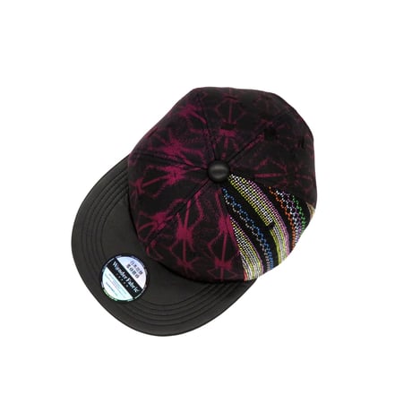 【ML】手縫刺繍＆KIMONO&ラムレザーMIXCAP2023：02
