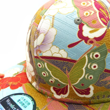 【XL】FURISODE SILK KIMONO CAP:06064 再販不可