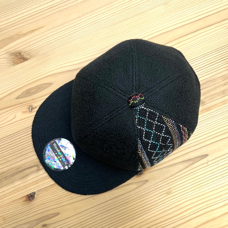 S】手縫い刺繍xKIMONO MIX CAP | W@NDERFABRIC®ONLINESTORE