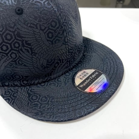 【3L】手縫刺繍ｘNISHIJINBLACK CAP