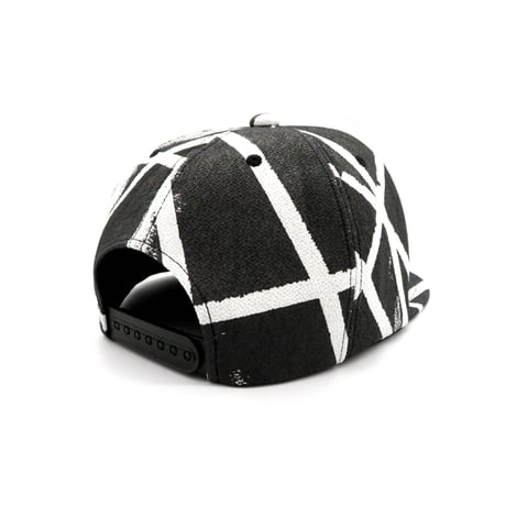 【XL】KYOTO・TANGO CHIRIMEN HAND PRINT CAP:505