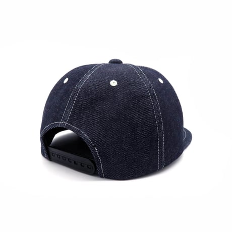 OKAYAMA DENIM CAP：INDIGO (White Stitch)