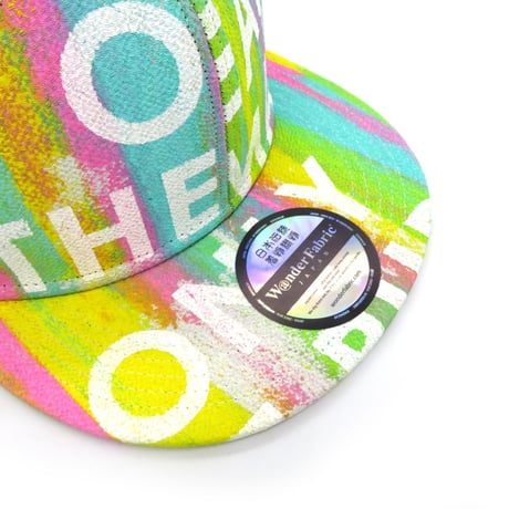 【XL】KYOTO・TANGO CHIRIMEN HAND PRINT CAP