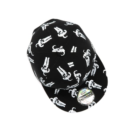 【ML】KIMONO HANDPRINT CAP：02　一点物再販不可