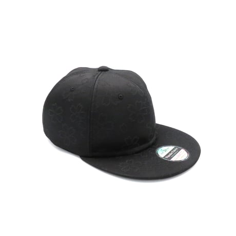 KIMONO OBI CAP：ALLBLACK SAKURA