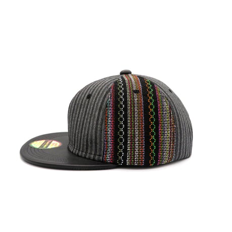 【ML】手縫刺繍＆尾州SILKWOOL&ラムレザーMIXCAP2023：03