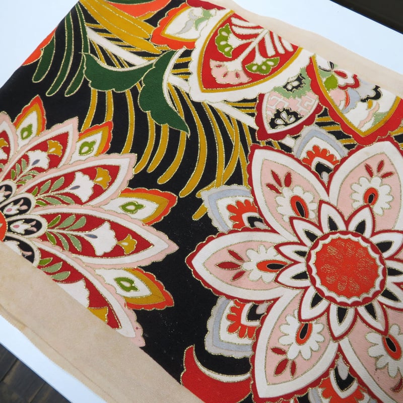 JAPAN OLD FURISODE KIMONO CAP | W@NDERFABRIC®ON