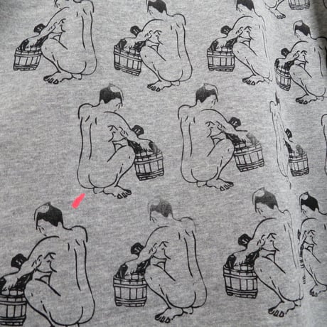 【XLsize】LONGT-SHIRT:HAND PRINT 05