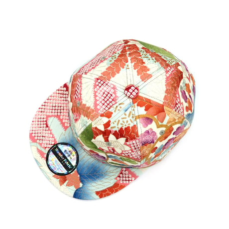 【ML】FURISODE SILK KIMONO CAP:0710一点物・再販不可