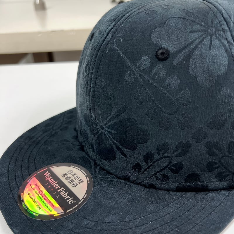 SILK KIMONO CAP:『限りなく黒に近い緑』 | W@NDERFABRIC®ONLI