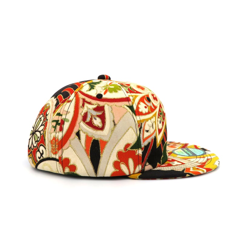 JAPAN OLD FURISODE KIMONO CAP | W@NDERFABRIC®ON