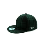 BISHU KESHICHI WOOL CAP：GREEN 尾州毛七ウール