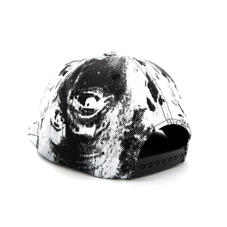 【ML】KIMONO OBI HANDPRINT CAP：03　一点物再販不可