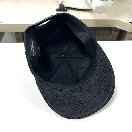 【S】手縫刺繍ｘNISHIJINBLACK CAP