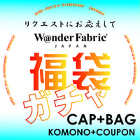 5/25まで【数量限定】福袋 ガチャ！”CAP+BAG”4点SET(Ｓ～3L)