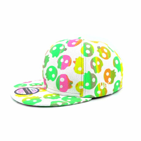 【XL】KYOTO・TANGO CHIRIMEN HAND PRINT CAP:601