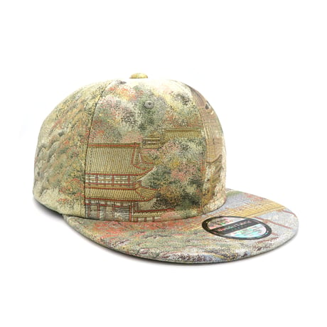 【XL】PureGold & Platinum KIMONOOBI CAP:一点物 再販不可 【純金＆プラチナ糸混合・最高級帯】