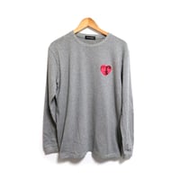 【Lsize】LONGT-SHIRT:HAND PRINT 02