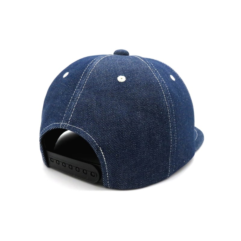 【直営・関税送料込】Denim cap OKAYAMA DENIM CAP:BLUE (White Stitch) | W@NDERF