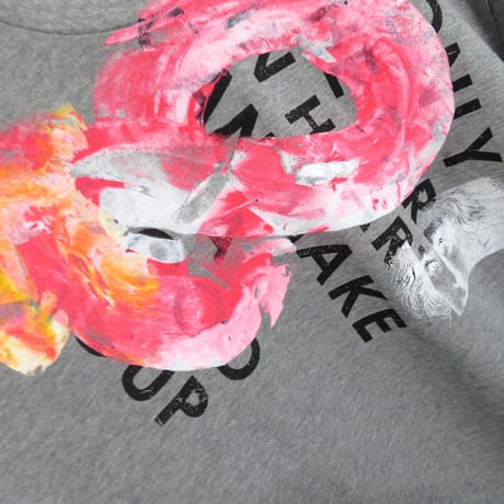 【Lsize】LONGT-SHIRT:HAND PRINT 01