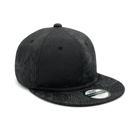 NISHIJINORI&KIRYUORI ALL BLACK MIX CAP